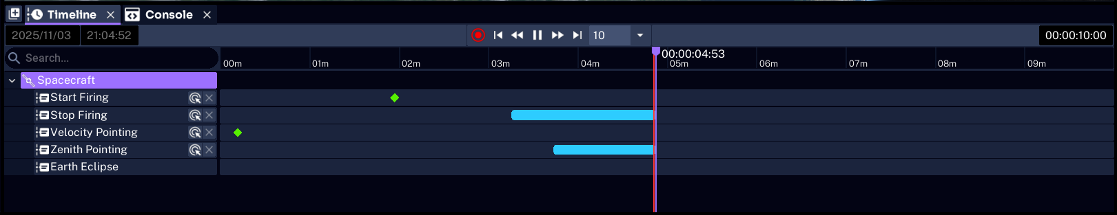 Studio Timeline