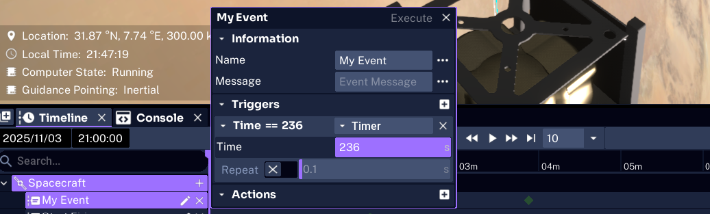 Event Editing