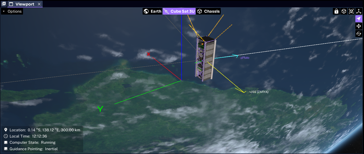Free Observing the Viewport
