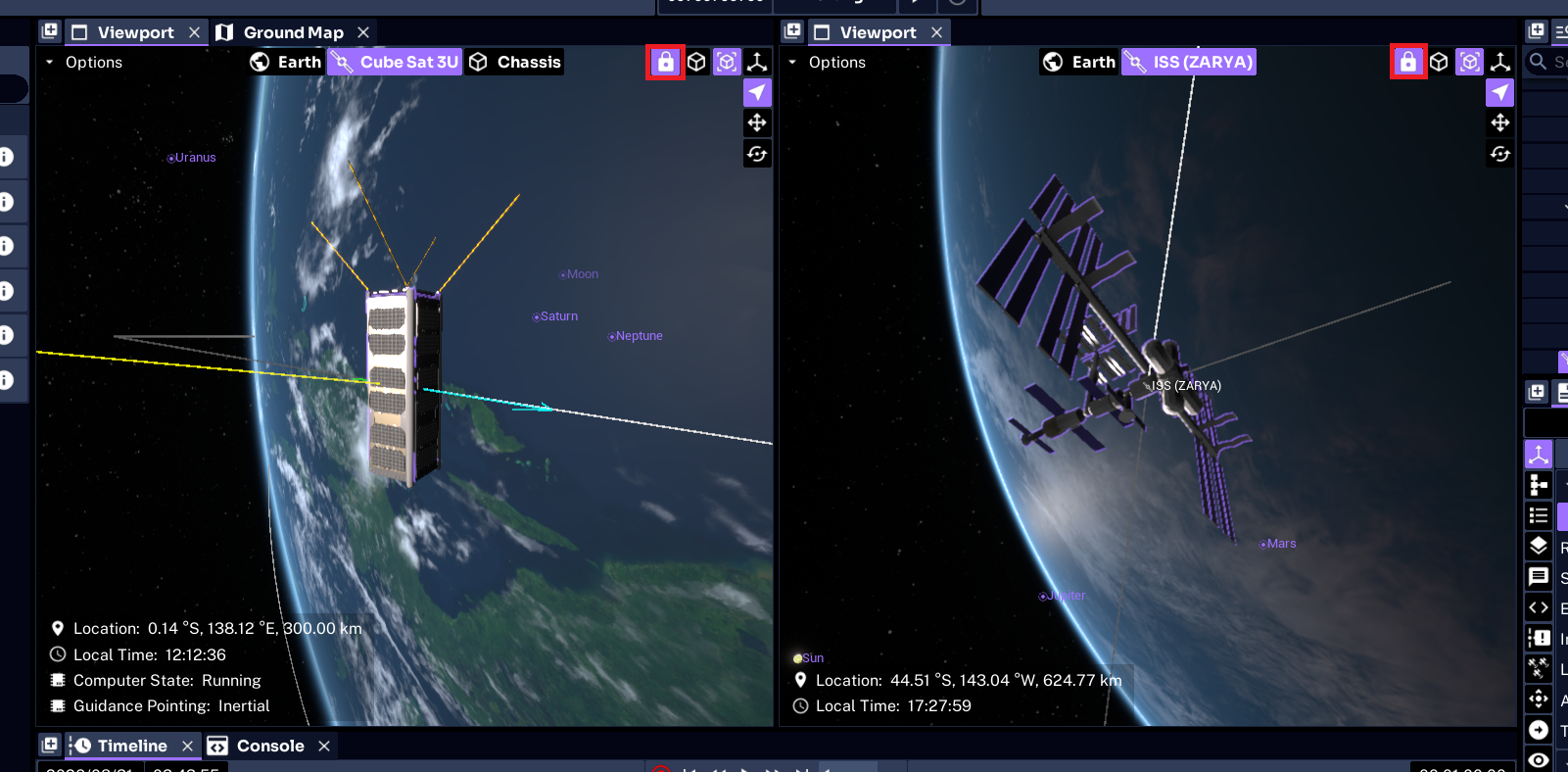 Viewport Locking