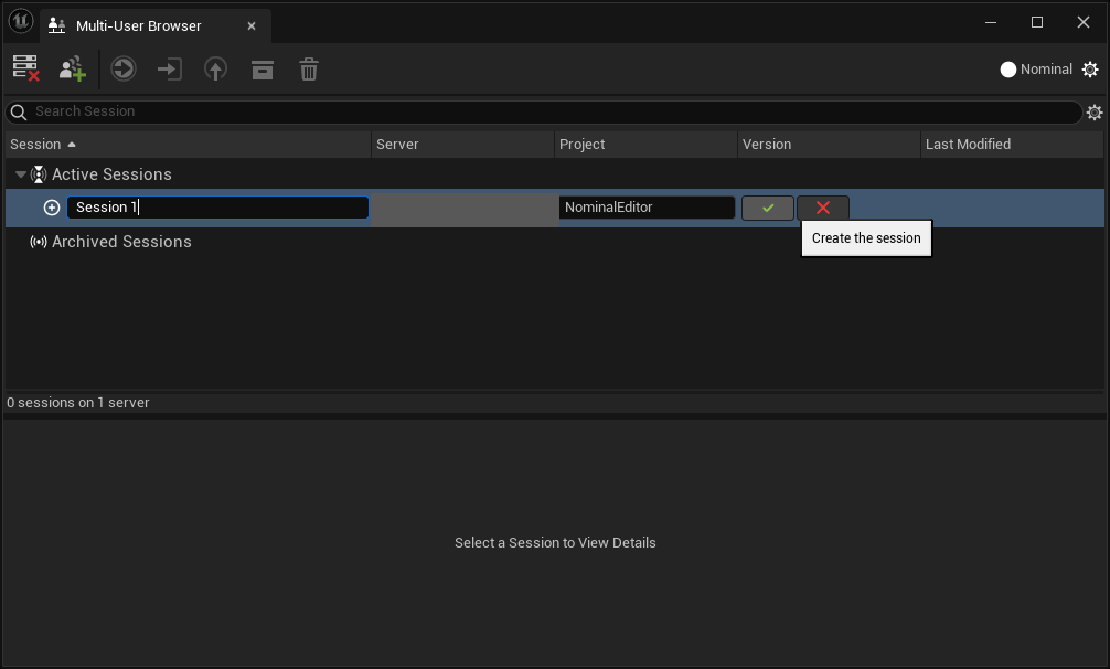 create a session.png
